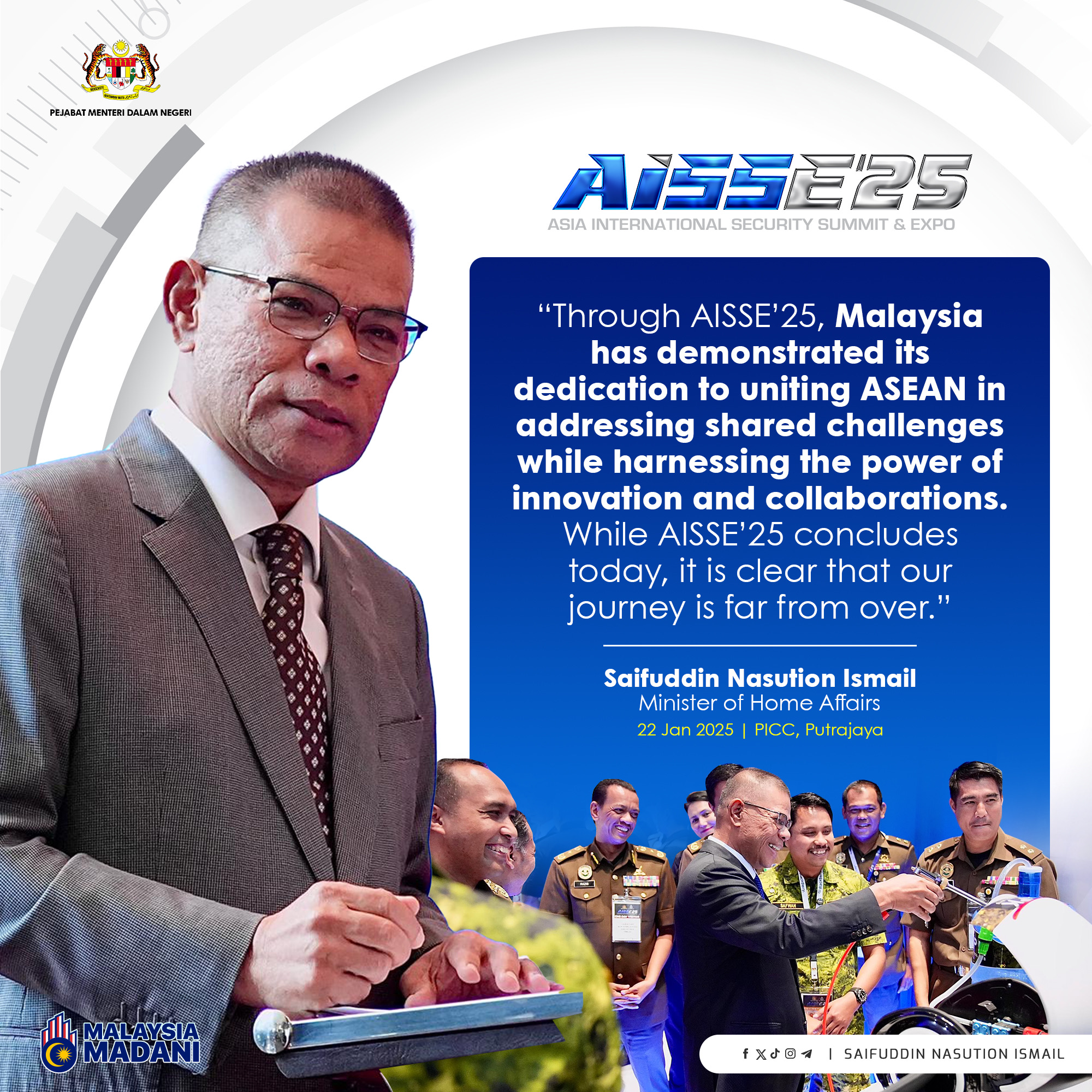AISSE’2025 Final Day Quote