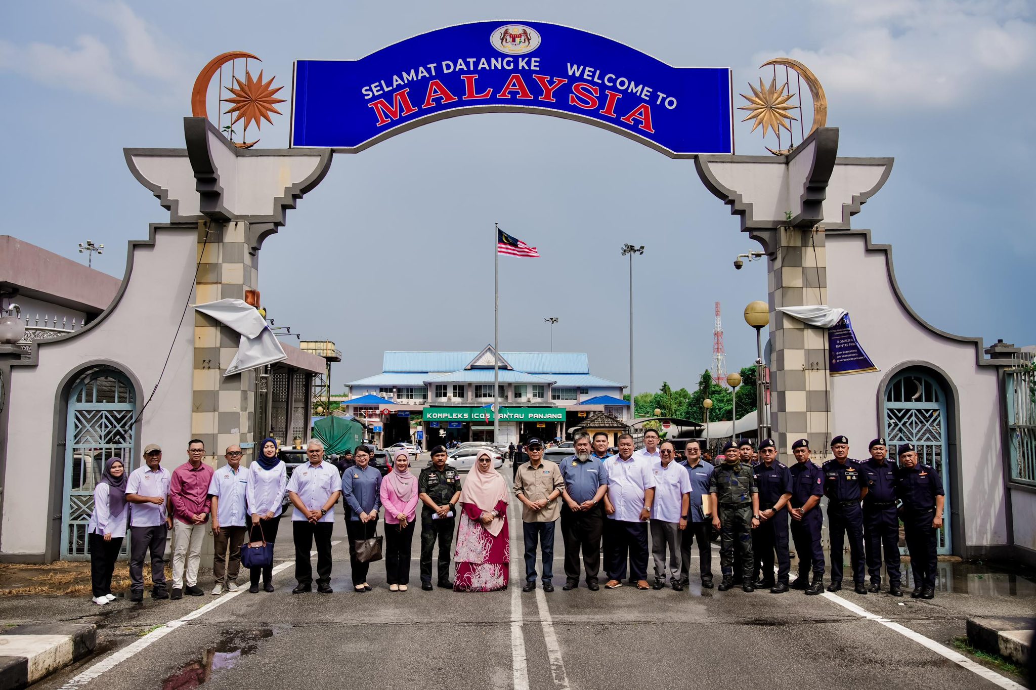 Lawatan kerja ke Kompleks ICQS Rantau Panjang, Kelantan