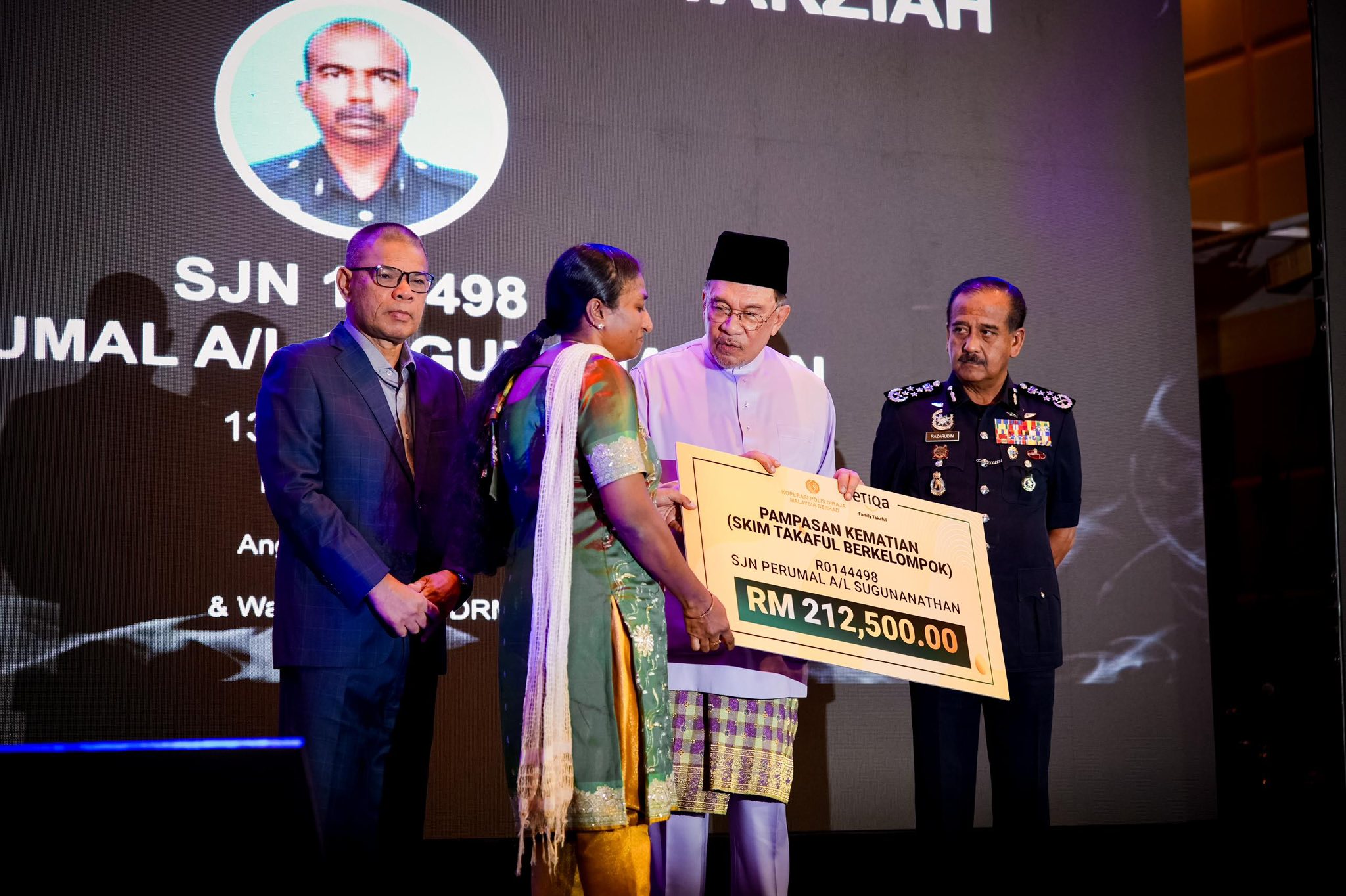 Majlis Perasmian Mesyuarat Agung Perwakilan Tahunan kali ke-90 Koperasi Polis Diraja Malaysia Berhad