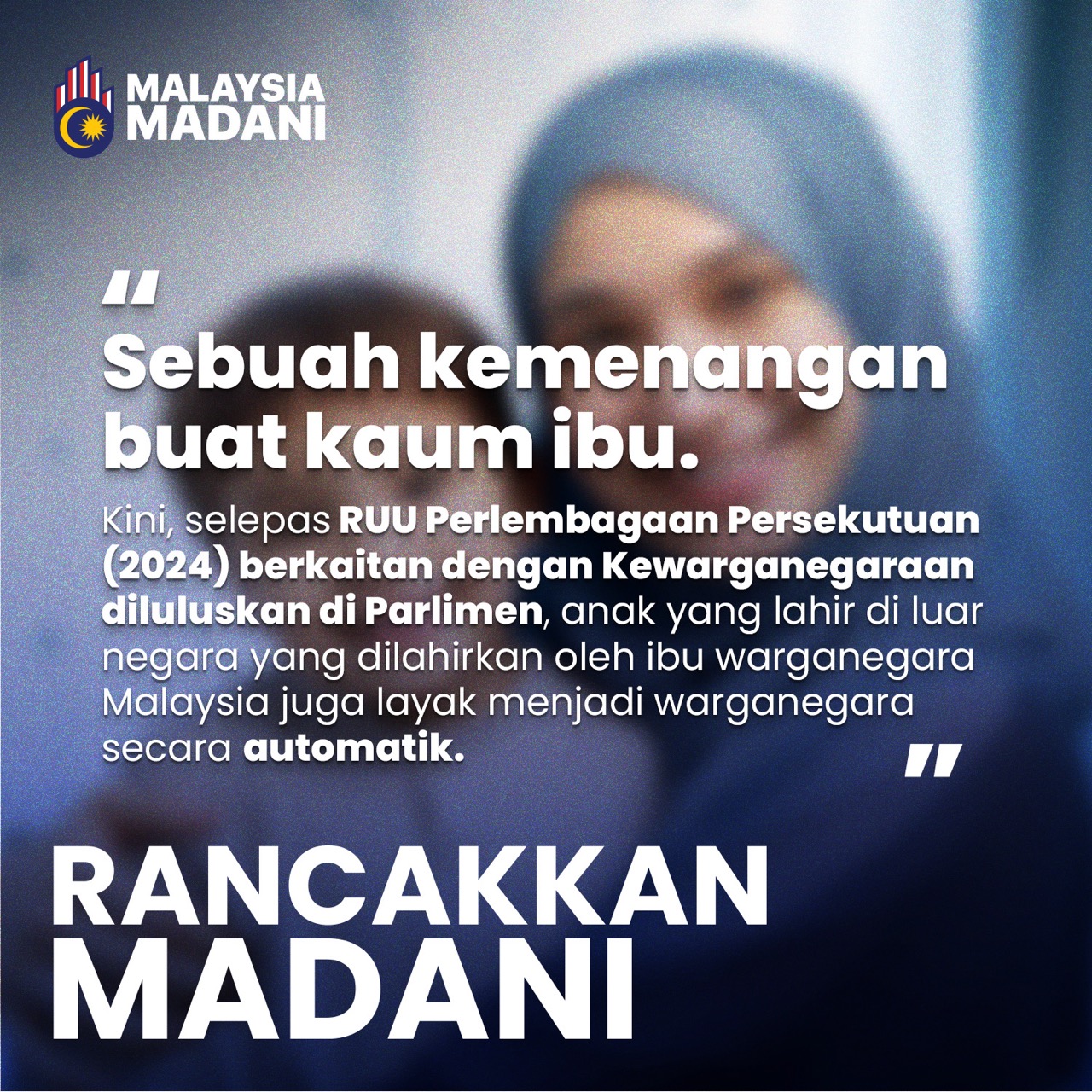 Sebuah kemenangan buat kaum Ibu