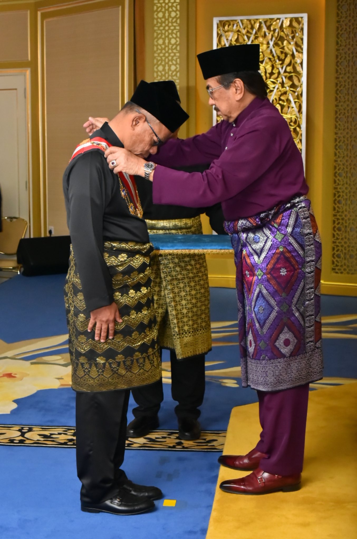 Majlis penerimaan pengurniaan Darjah Kebesaran Seri Panglima Darjah Kinabalu (S.P.D.K)