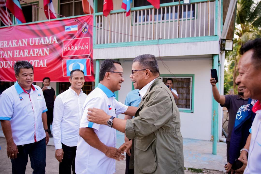 Lawatan ke Bilik Gerakan Utama Pakatan Harapan N.72 Dun Merotai